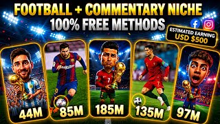 How To Make VIRAL Football Commentary + Explainer Videos with AI (100% FREE Tutorial)