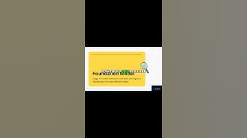 Foundation Models: AI’s Secret Weapon Revealed! #shorts #AI