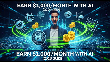 Make $1000 a Month with Artificial Intelligence (No Experience Needed)