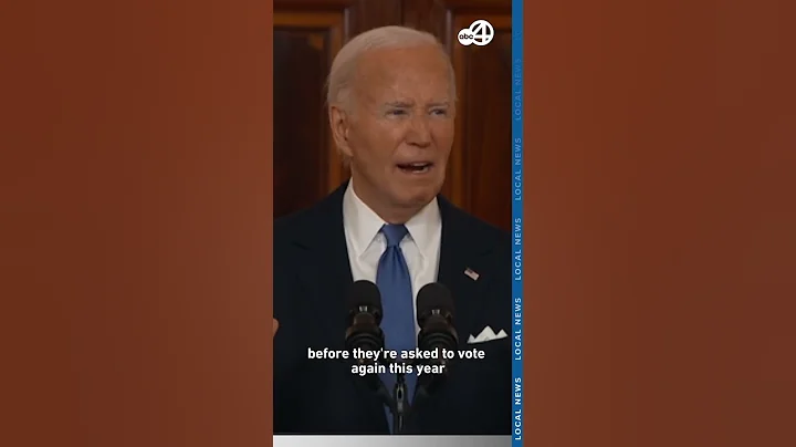 President Biden reacts to the Supreme Court's ruling on presidential immunity