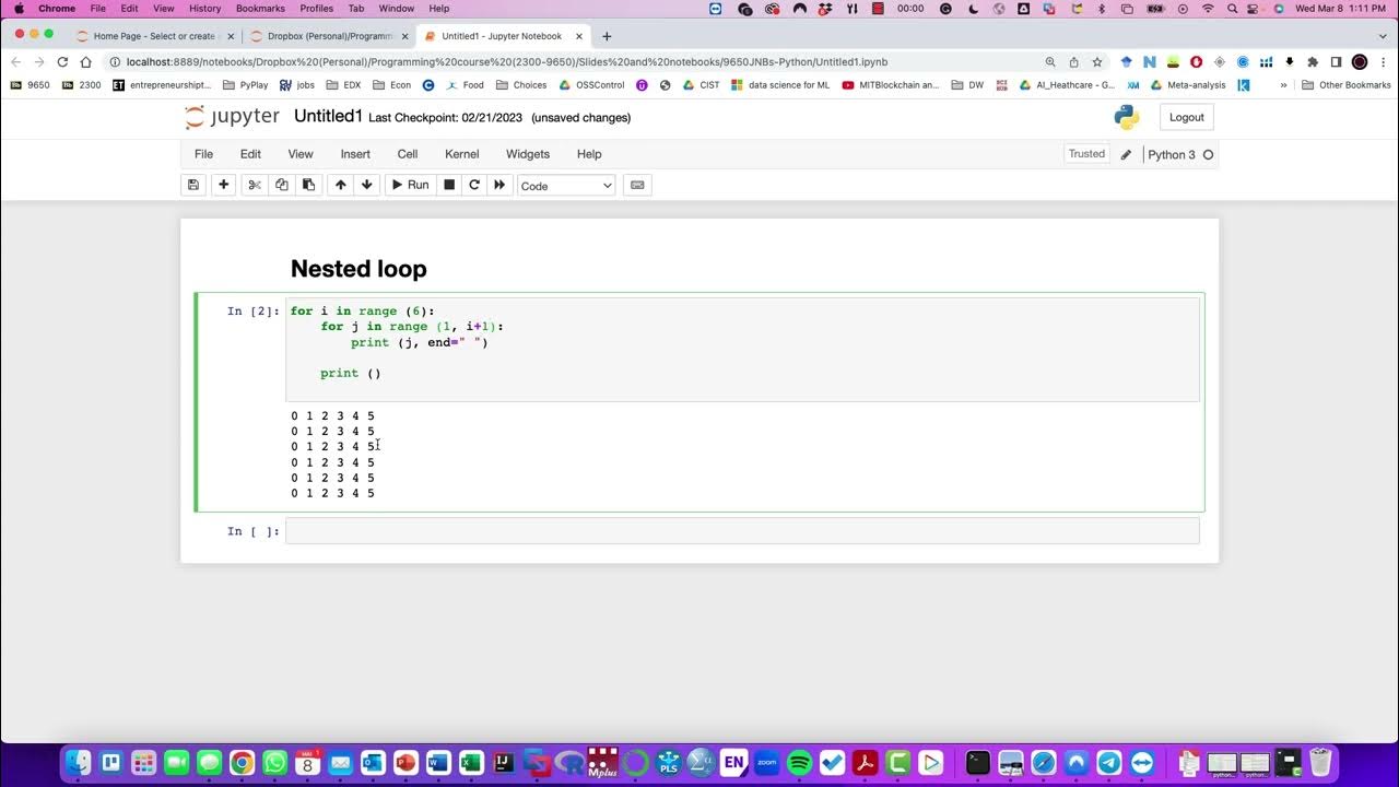 Nested loop in Python with examples - YouTube