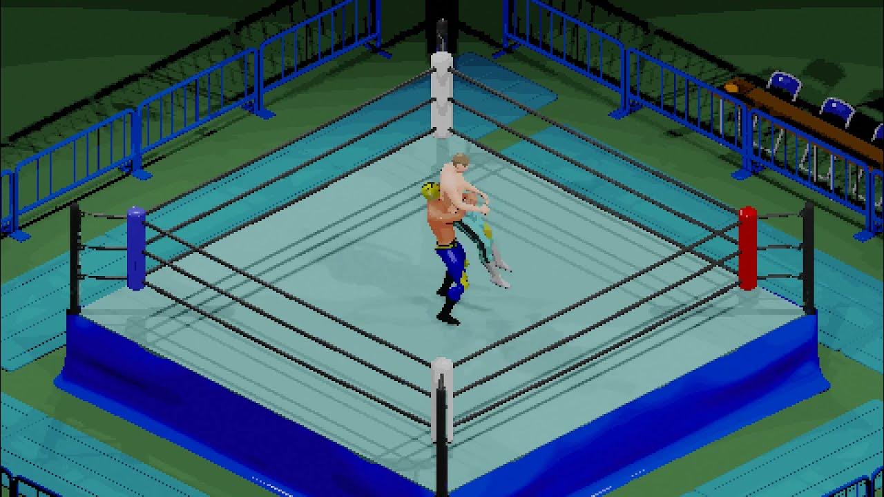 物理演算でジャーマンスープレックス/German suplex Blender2.93 YouTube