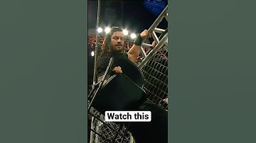 Roman Reigns’ chair flip 🪑 #Short