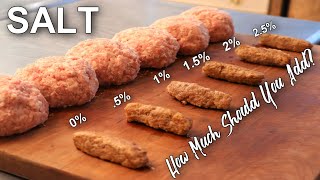 How Much Salt Should You Add To Sausages Beyond The Recipe