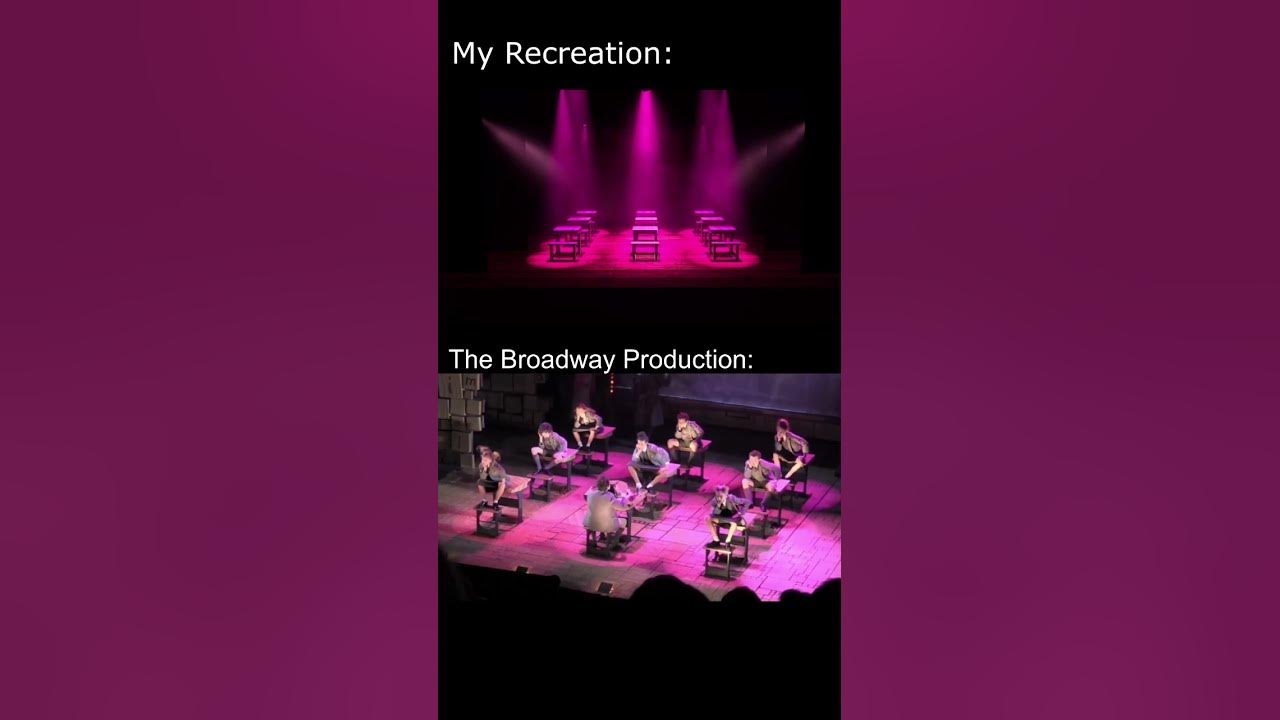 Bruce Lighting Comparison #lightingdesign #matildathemusical #broadway #matilda Bruce Lighting Comparison #lightingdesign #matildathemusical #broadway #matilda