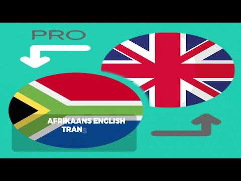 Afrikaans English Translator
