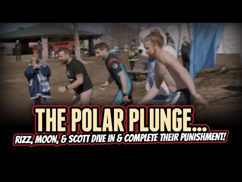 Rizz, Moon, and Scott complete the POLAR PLUNGE on a cold February day in STL!