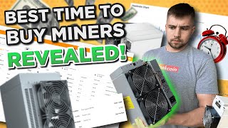 The Best Time to BUY a Crypto Miner?!