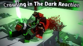 Reacting To "Crawling In The Dark" Minecraft Animation by Shadow Creeper