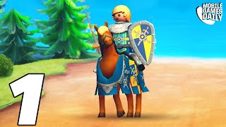 PLAYMOBIL Novelmore - Become a knight of Novelmore! - Gameplay Part 1 (iOS, Android) screenshot 5