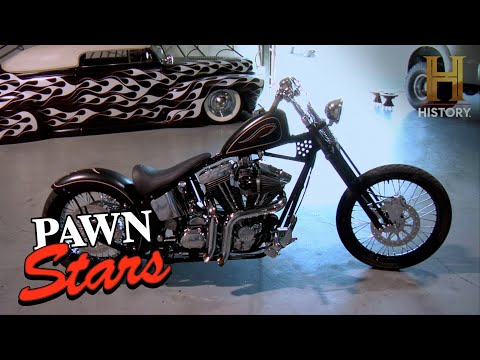 Pawn Stars: Danny DECKS OUT Motorcycle Frame for $18,000 (Season 3)