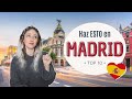 10 COSAS IMPRESCINDIBLES que HACER en MADRID 👌🏻