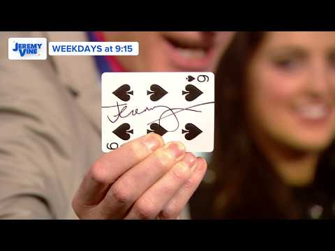 Ben Hanlin shows us some amazing card tricks