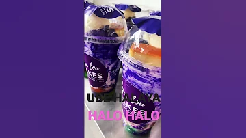 1st Ever Ube Halaya Covered Cup Halo Halo In The World 