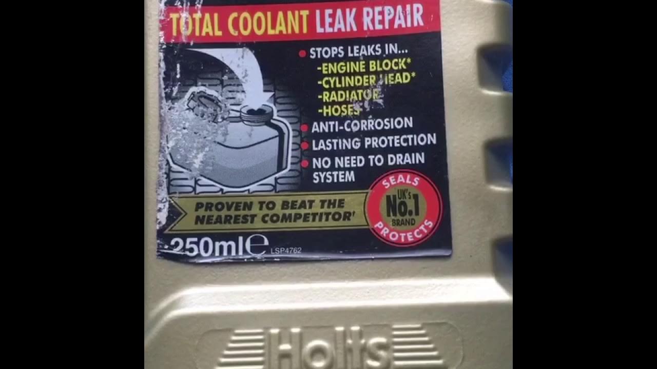 How To Use Water Coolant Leak Repair YouTube