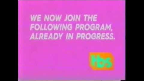 (TBS) We now join the following program already in progress