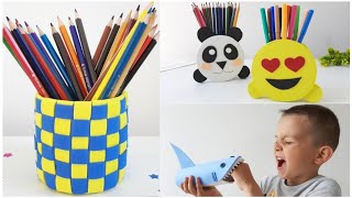 Three DIY Pencil Stand Ideas