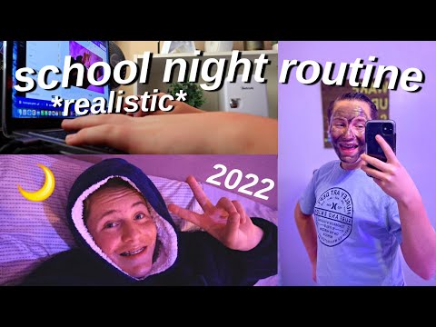 SCHOOL NIGHT ROUTINE! 2022