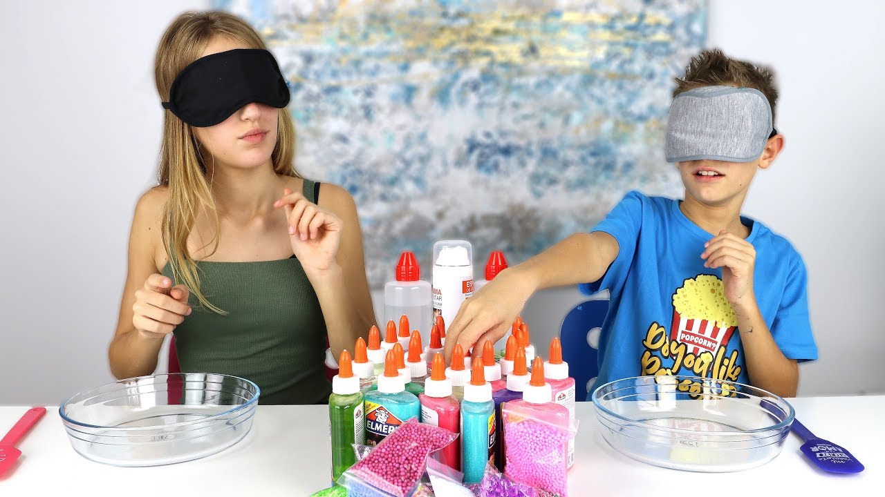 Making Slime Blindfolded!!! - video Dailymotion