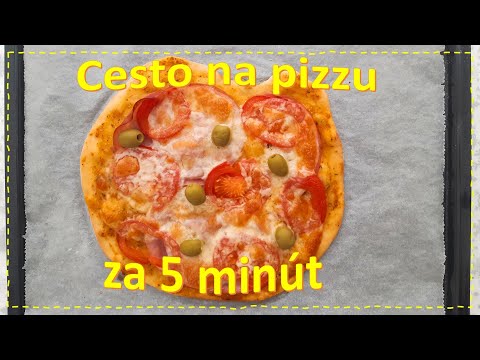 Video: Recept Na Cesto Na Pizzu Bez Kvasníc