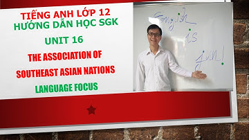 Hướng dẫn học SGK Tiếng Anh lớp 12 - Unit 16 - Language focus 3