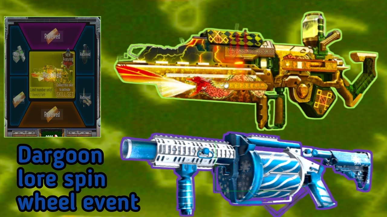 Dead Target Zombie Spin wheel Event Dragoon Lore Smoking Horizon Unlocked collect all Rewards