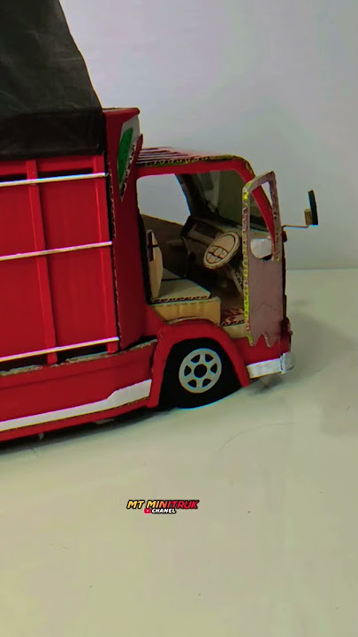 kita modif dulu miniatur truk balap jadi truk oleng 🤙😎😎  #shorts