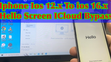 Iphone ios 12.3.7 To ios 16.3.2 Bypass Just One Click / Iphone 6G iCloud Bypass unlock Tool /