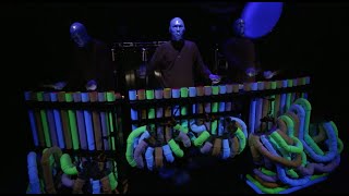 Blue Man Group PVC Instrument in Black Lights 🤯  | Blue Man Group Music Video