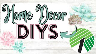 DOLLAR TREE HOME DECOR DIYS