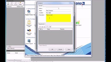 ScaleIT W8: How to Setup a New Comapny