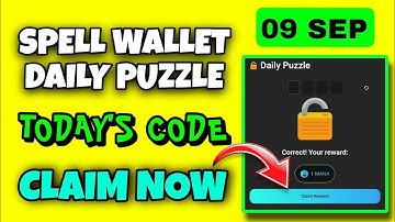 Spell Wallet Daily Puzzle Today 08 September | Spell Wallet Today Puzzle | Spell Wallet Secret Code