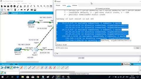 Lab การ Config  BGP ตอนที่ 1 โดย Mr.Jodoi