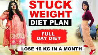 Stuck Weight Diet Plan [  For Fast Weight Loss | Indian Diet Plan | Dr.Shikha Singh