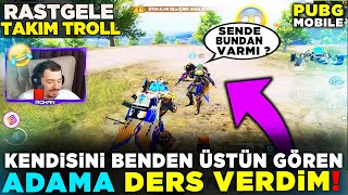 DELİ DELİYİ GÖRÜNCE SOPASINI SAKLARMIŞ  EŞLEŞMEDEN GELEN SİNİRLİ ADAMI TROLLEDİM