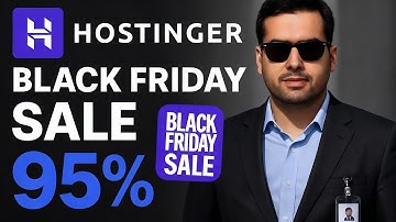 🔥 Hostinger Black Friday 2025 Deal: Get Up to 95% OFF + 2 Exclusive Coupon Codes! 💥💻