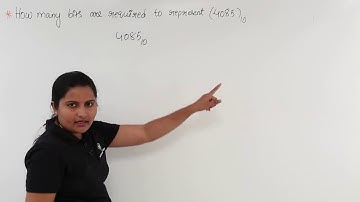 Required bits to Represent a Number - Part B