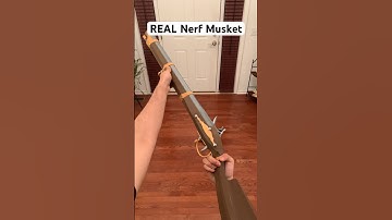 REAL Nerf Musket 🤯 #shorts