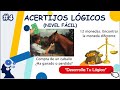 Acertijos Lógicos 4/24 - Doce Monedas, Compra de un Caballo (NIVEL FACIL | ACERTIJOS DIVERTIDOS)