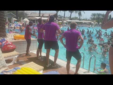 Holiday Village HV Bounce Pool Party Turkey Aug 19