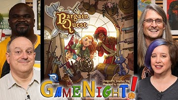 Bargain Quest - GameNight! Se8 Ep2 - How to Play and Playthrough