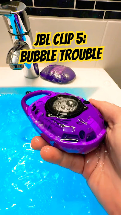 JBL Clip 5: Foam Frenzy 🫧