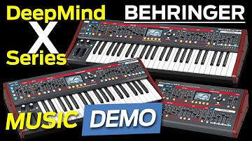🎹 BEHRINGER DeepMind X SERIES: Analog synths RENEWED! (MUSIC DEMO) 🎛️🔥