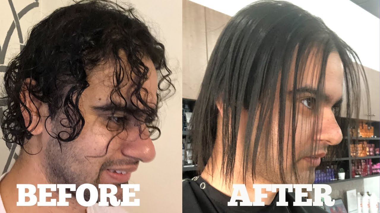 My Hair Transformation | Hair Rebonding | Japanese Hair Straightening For  Men | USA - thptnganamst.edu.vn