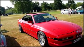 BMW 850i E31 - P2 Kimbolton Classic Car Show 08.07.2018