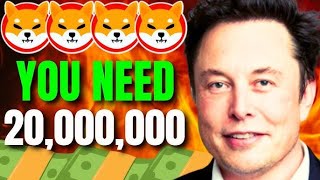 HOW MUCH WILL 20,000,000 SHIBA INU COIN BE WORTH IN 2025!! - SHIBA INU COIN NEWS TODAY