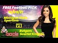 Free Football Pick Michigan State Spartans vs Rutgers Scarlet Knights, 10/9/2021 College Football