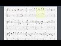 Tri tim bn l  guitar solo  tab