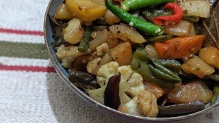 সহজ নিরামিষ সবজি  | পেঁয়াজ, রসুন, আদা ছাড়া সবজি রান্না | Healthy Recipe |Easy Vegetable Recipes screenshot 4