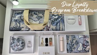 Dior Loyalty Program Breakdown plus all the gifts